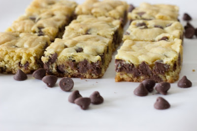 Make Chocolate Chip Cookie Bars With Cake Mix