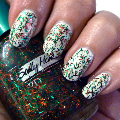 Sally Hansen Festive nail polish swatch