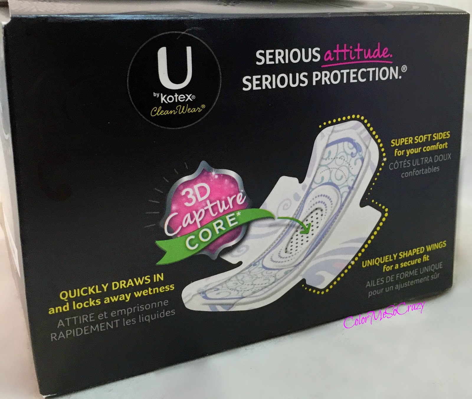 free sample, kotex, u by kotex, capture core, save the undies, under warrior