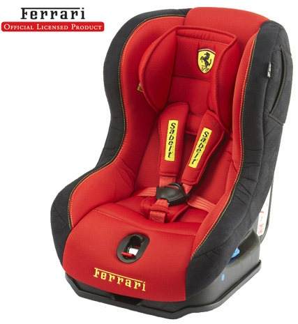 SILLA PARA AUTOS FERRARI BEBES