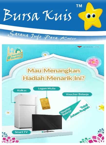 Kuis Online Terbaru dari Detergent Daia