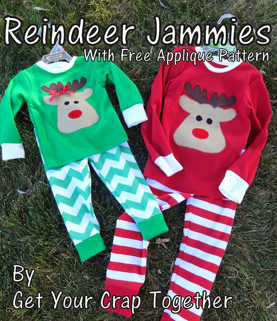 Reindeer Pajama Pattern