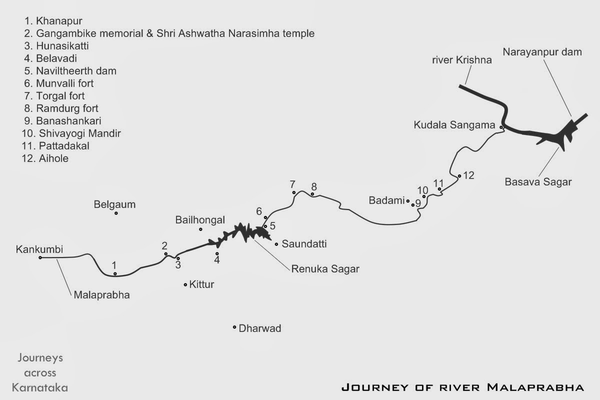 Journeys across Karnataka: journey of a river - Malaprabha