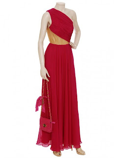 Chiffon gown