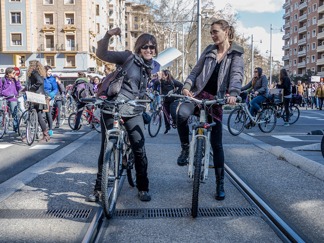 8 de Marzo zaragoza Feminista Jornada de lucha y tu estabas trabajando EXCLAVO?