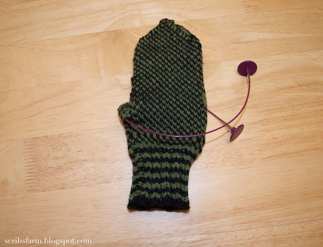 WIP Mittens