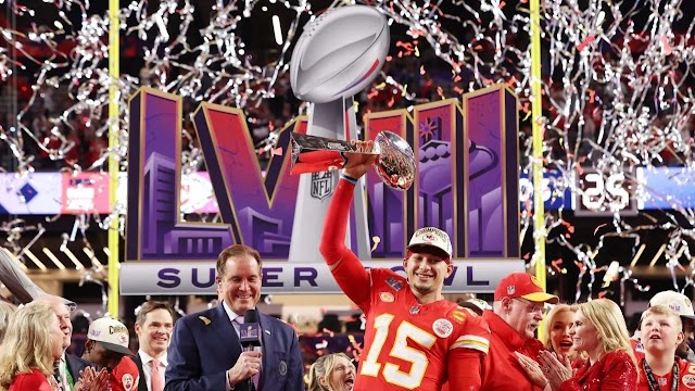 Patrick Mahomes, el Jugador Más Valioso (MVP) del Super Bowl LVIII