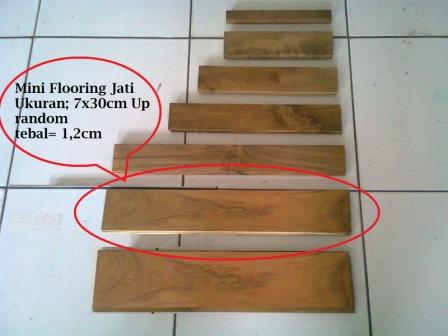 Flooring Jati on Species  Jati Kw  1 Lokal   T G Unvinish Uk  1 2x7x Random 30 45 60