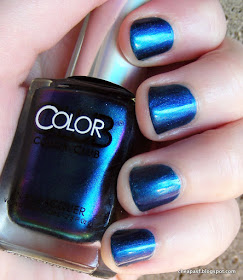 Swatch of Color Club Oil Slick collection: It's Raining Men
