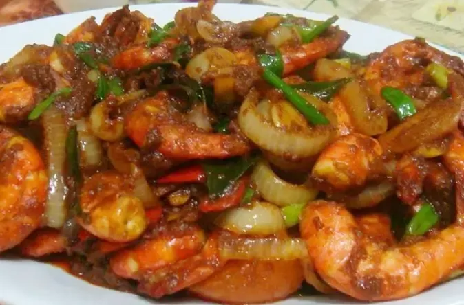 Resepi Bersahur resepi sambal tumis udang berempah,Resepi Menu Sahur Simple Cepat Dimasak