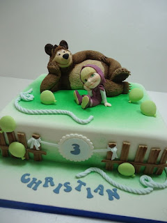 Tortas Decoradas con Masha y el Oso