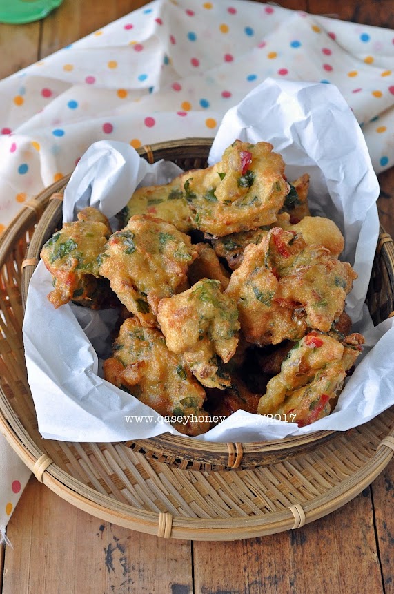 Resepi Kuih Cucur Udang Gebu - Kerja Kerja l