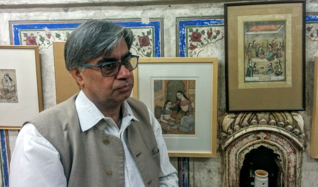 Mahaveer Swami ji - miniature art expert from Bikaner, Rajasthan