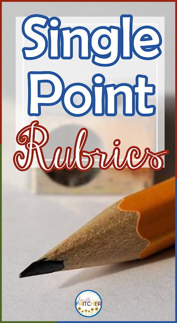 single point rubrics