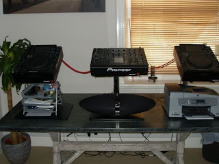 Pioneer DJ set up