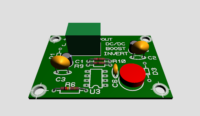 Making A Boost Voltage Inverter Using MC34063A