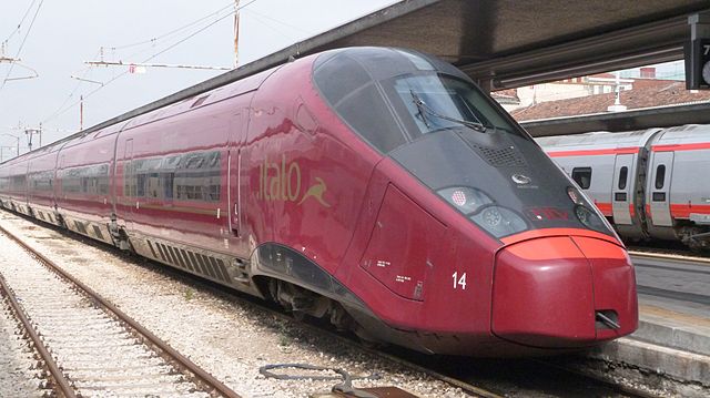 AGV 575 is one out of the fastest trains in the world.