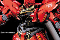 Bandai MG 1/100 Sinanju Ver Ka Titanium Finish English Manual & Color Guide