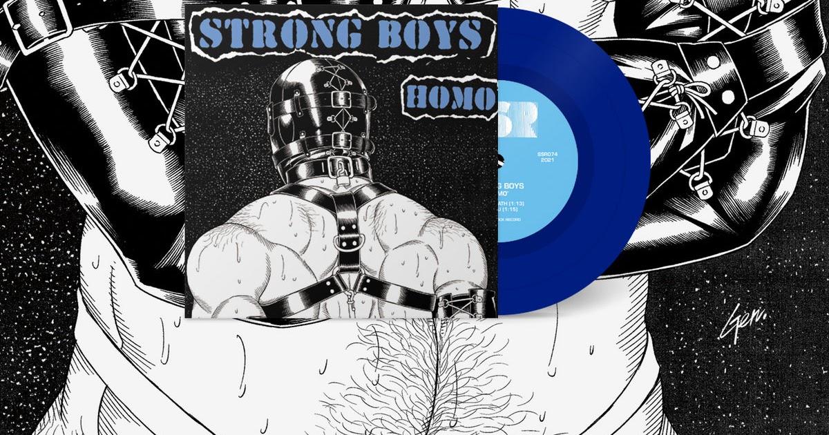 Dublin Queercore Greats STRONG BOYS Return with First Release In Six Years  Homo EP (Static Shock Records)