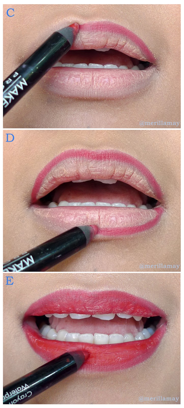 Merilla Mays Blog Tutorial Red Lips That Kills