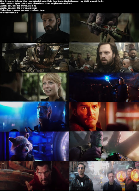 Avengers: Infinity War (2018) Hindi Dubbed Full Movie Download HD Free Dual Audio