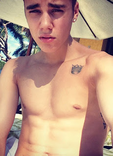 Justin Bieber Topless