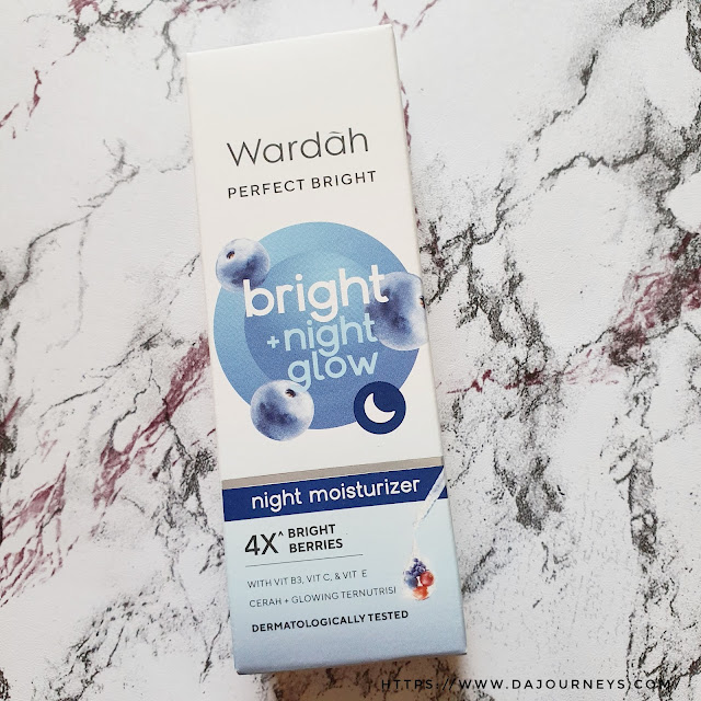 Review NEW Wardah Perfect Bright Bright + Night Glow Night Moisturizer