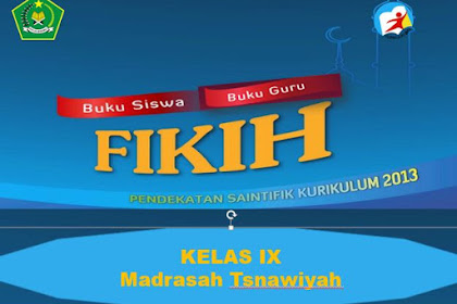 Buku Fikih Kelas IX MTS Kurikulum 2013 