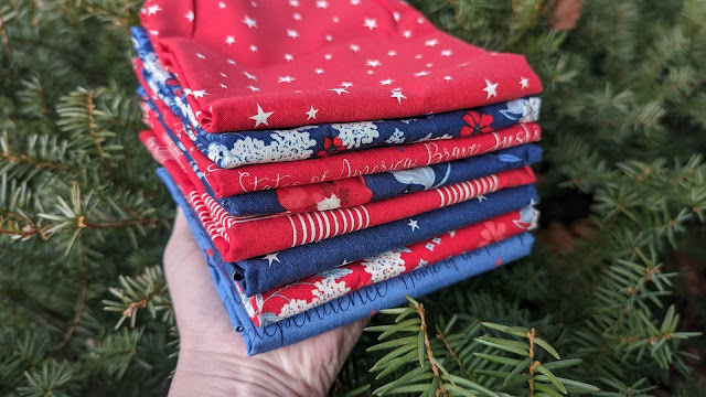 Land of the Brave fabric by Riley Blake Designs
