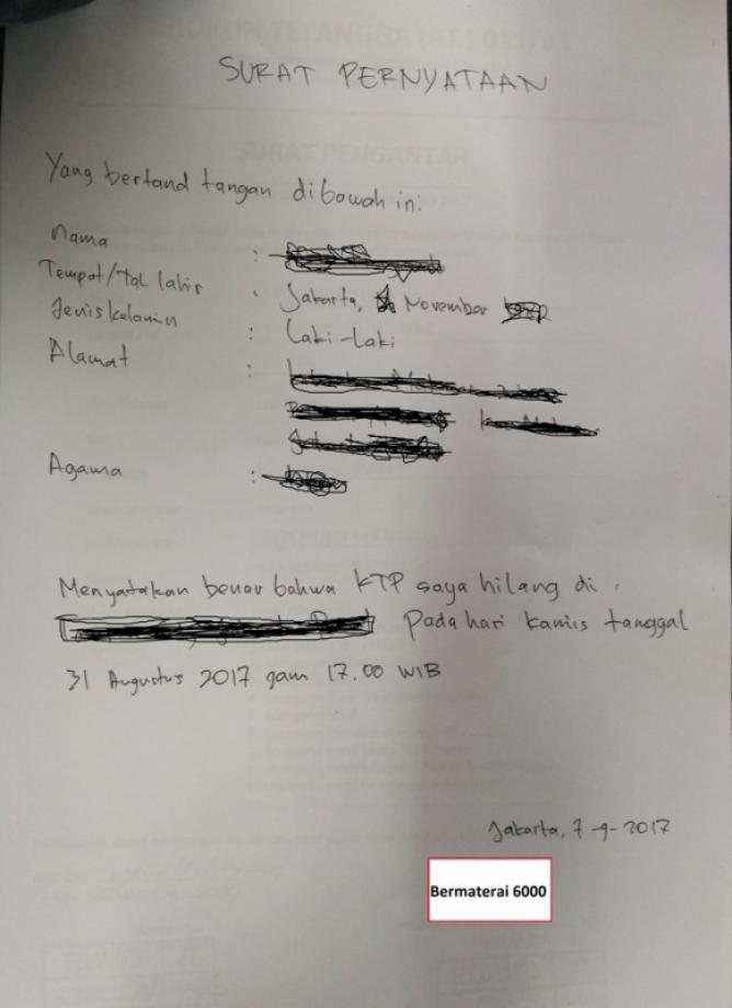 Contoh Surat Kuasa Laporan Kehilangan Ke Polisi Contoh Surat