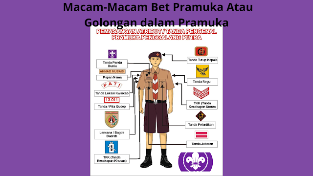 Tanda Pengenal Pramuka Atau Bed Pramuka