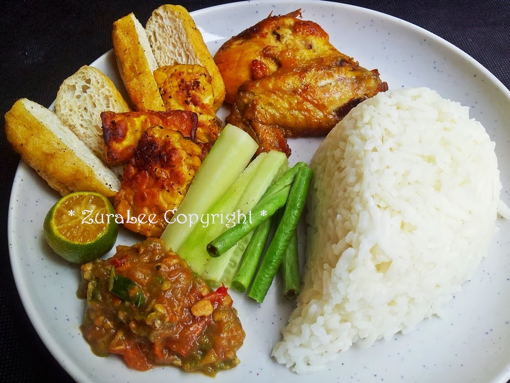 Cerita Saya: Nasi Ayam Penyet Indonesia