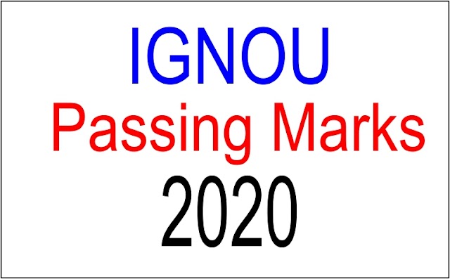 IGNOU Passing Marks