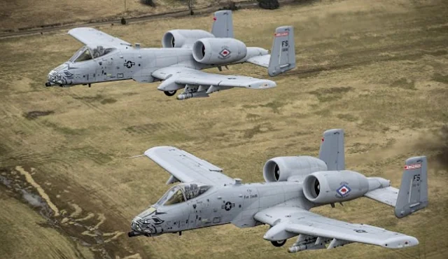 US Secretly Provides Training To Ukrainian Soldiers To Fly The Flying Tank A-10 Warthog