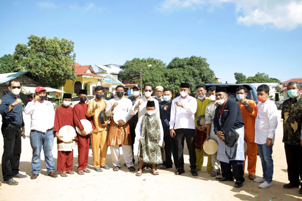 Amsakar Hadiri Sunataan Massal dan Silaturahmi dalam menyambut Bulan Suci Ramadhan 1442 H