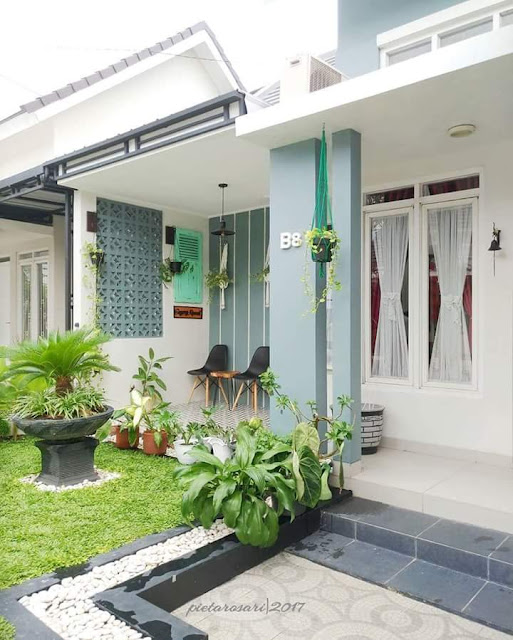 Contoh Desain Teras Rumah Minimalis Tipe 36 45 60 Sederhana