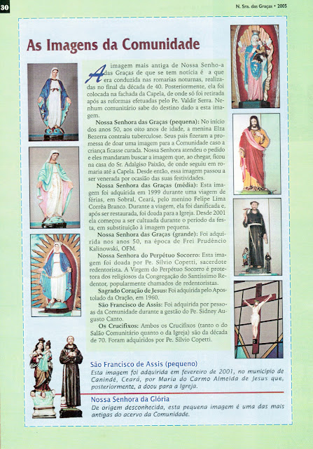 PROGRAMAÇÃO DAS FESTIVIDADES DE N. SRA. DAS GRAÇAS - 2005 - PAG 30