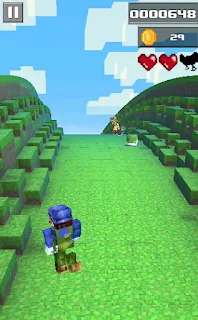 Jogo grátis online Super Mario Minecraft Runner