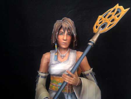 Final Fantasy X Yuna Papercraft Summoner