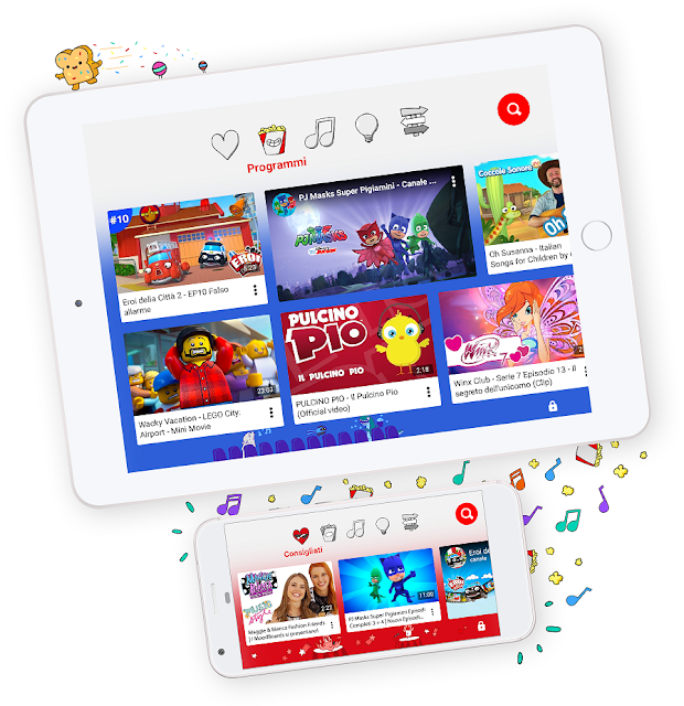 YouTube Kids finalmente anche in Italia