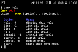 Install the best hacking tool in Termux - ONEX