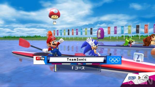 Mario y Sonic At The London 2012 Olympic Games Wii NTSC Descargar Español [PAL] 