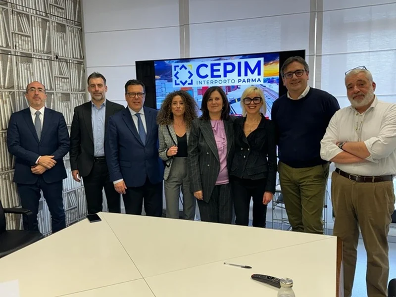 L’AD di Mercitalia Logistics visita il CEPIM-Interporto di Parma de filippis ruffini