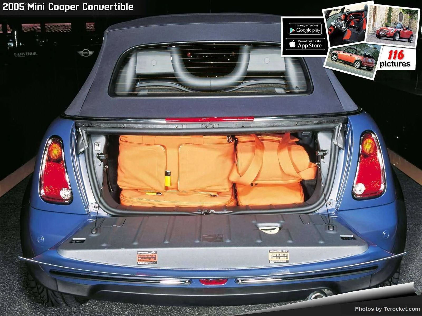 Hình ảnh xe ô tô Mini Cooper Convertible 2005 & nội ngoại thất
