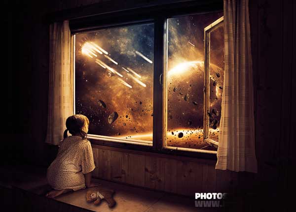 How to Create Childhood End The Last Days On Earth Photoshop Tutorial