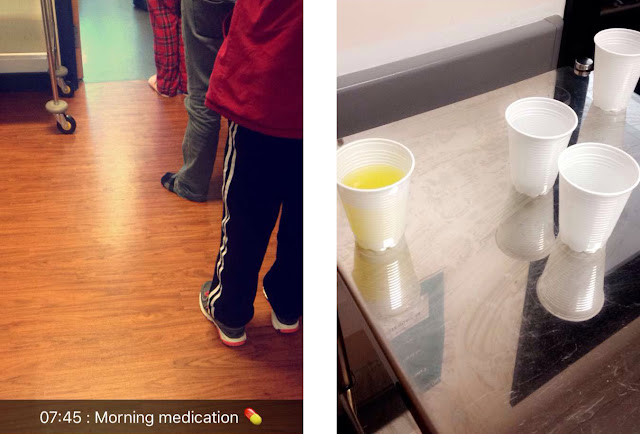 Day in the Life - Psychiatric Inpatient - medication queue