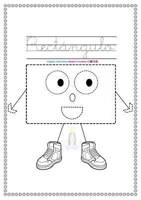 Rectángulo - Figura geométrica para imprimir