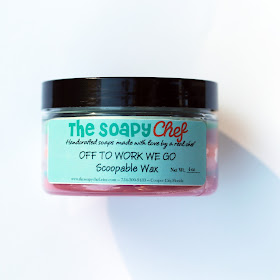 The Soapy Chef Off to Work We Go Scoopable Wax