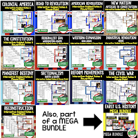 ➤American History Guided Notes ➤American History Interactive Notebook ➤American History Note Taking ➤American History PowerPoints ➤American History Anticipatory Guides