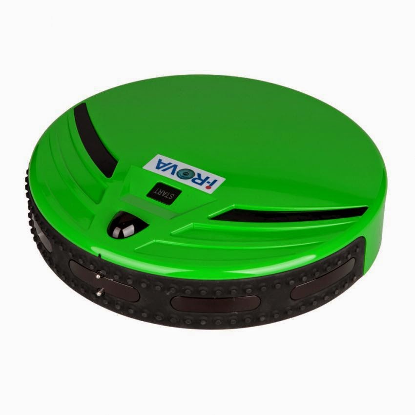 Best I-ROVA Robot Vacuum Cleaner Review XR510C Green